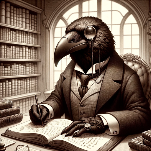 Quoth, The Raven logo