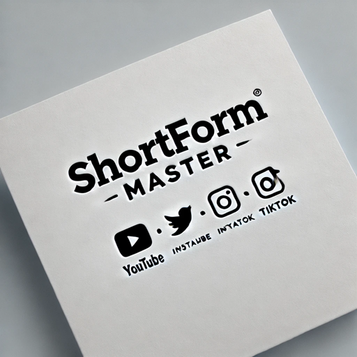 Shortform Master (์ํผ ๋ง์คํฐ) logo