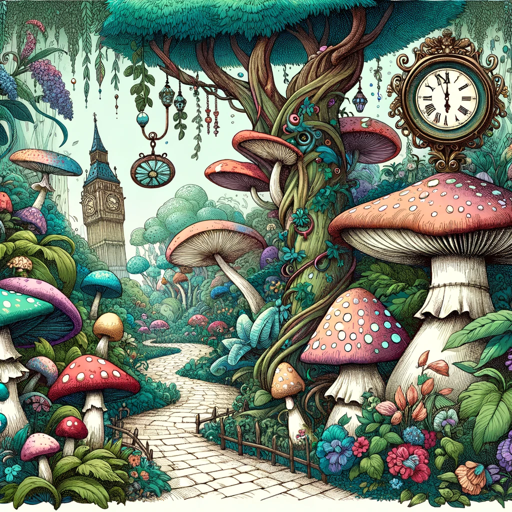Wonderland Wordsmith logo