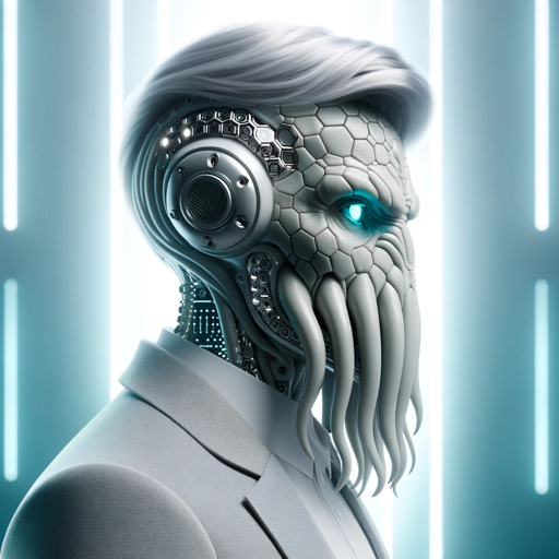 Synthetic Cthulhu, a text adventure game logo