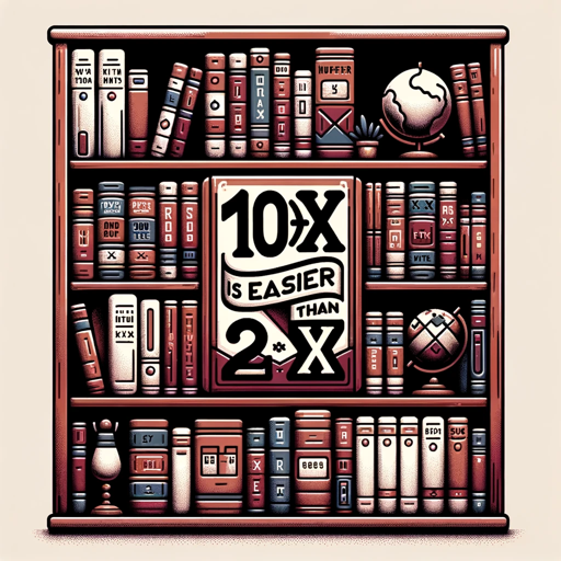 Dr Ben - 10x is easier on 2x logo