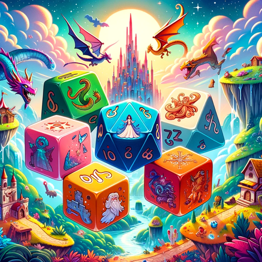 🎲 Rory's Story Cubes Epic Tale Weaver 📚 logo