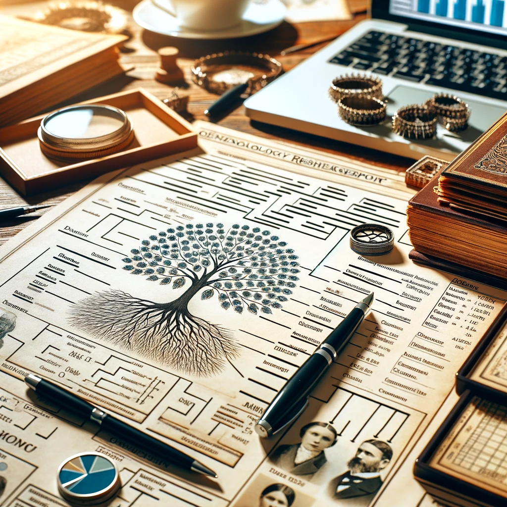 Research Like a Pro - Genealogy Assistant logo