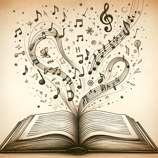 Interpretação de músicas logo