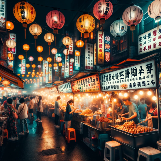 台灣夜市美食,專業美食評論中文版 logo