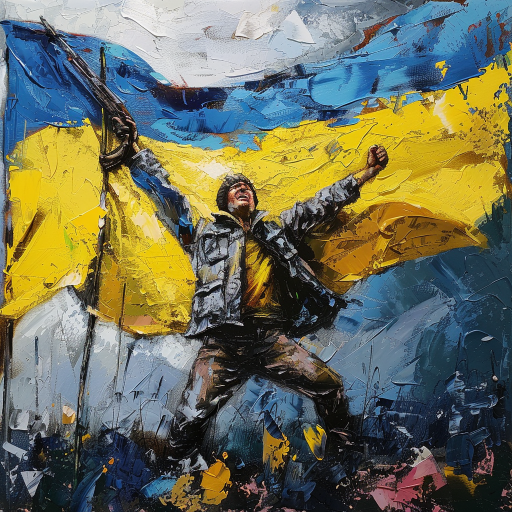 ウクライナに栄光あれ! -Слава Україні!- logo
