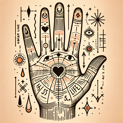 手相占い:Palm Reader logo