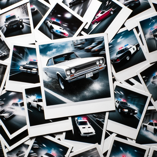 Polaroids of a Heist, a text adventure game logo