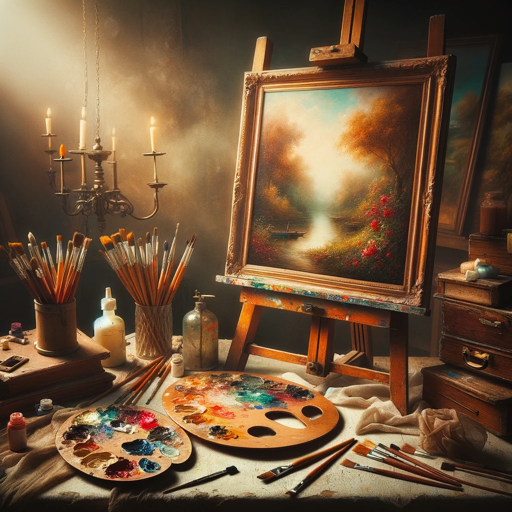 🎨✨ Masterpiece Musing Mentor 🖼️✍️ logo