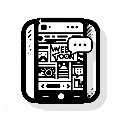 웹툰 - Webtoon logo