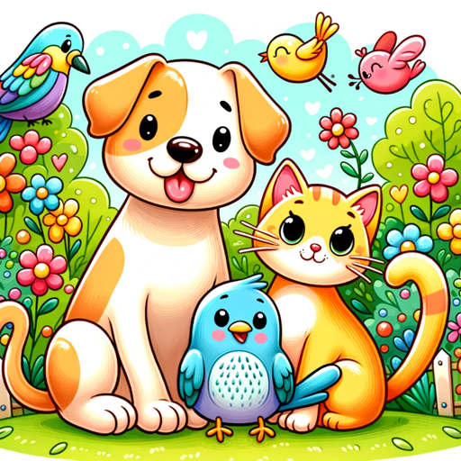 반려동물 키우기 도우미-반려견, 반려조, 반려묘 (Pets) logo
