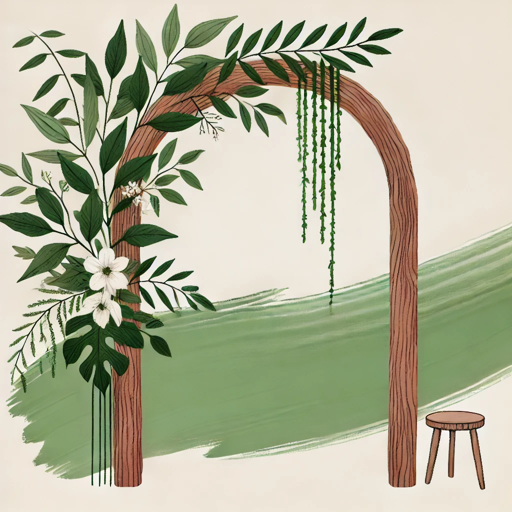 Green Wedding Genius logo