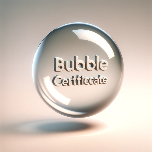 Bubble Certificate Prep Advanced logo