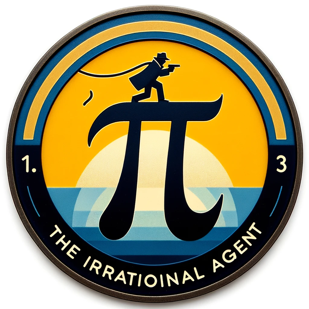 00Pi - The Irrational Agent logo