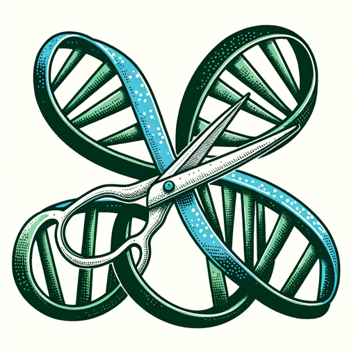 🧬✂️ GenomeGuide for CRISPR Research 🔬📊 logo