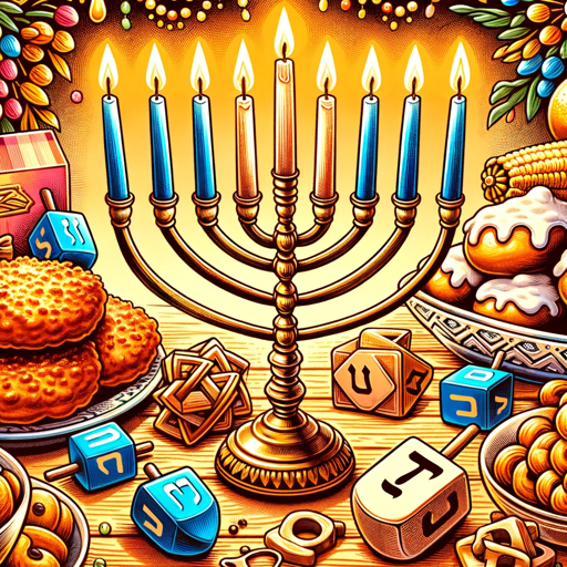🕎 Hanukkah Mentor for Festive Lights & Games 🎲 logo