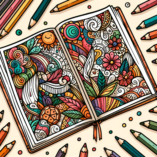 Coloring Book Página de Regalo logo