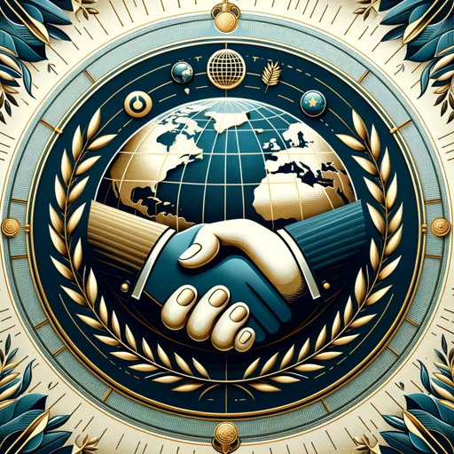 🌐 Global Diplomacy Strategist 🤝 logo