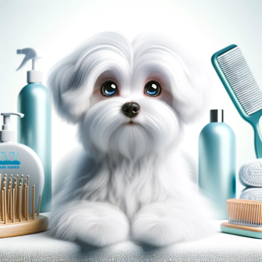 🐾 MalteseMeetup: Tear Stain Guru 🐶 logo
