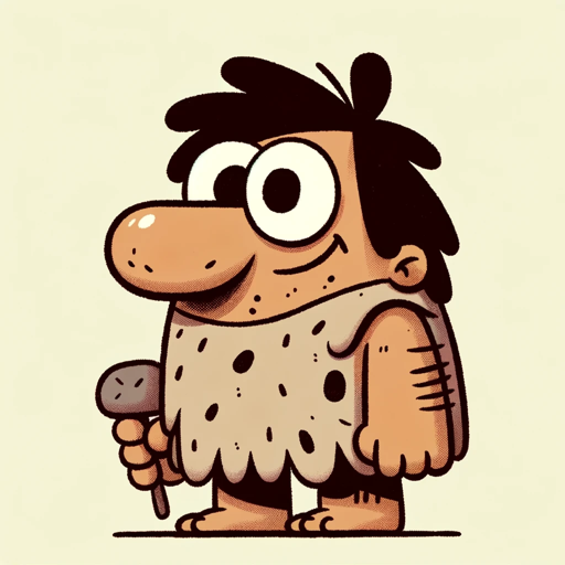Blurg the Caveman logo