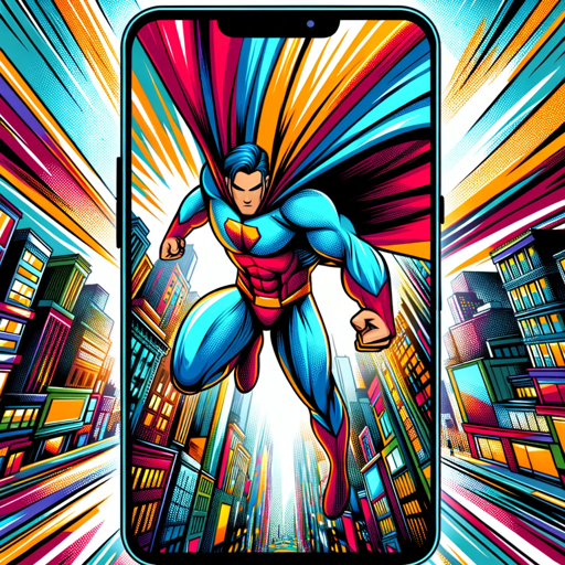 Comic Creator V 0.01  (Give yourself super powers) logo
