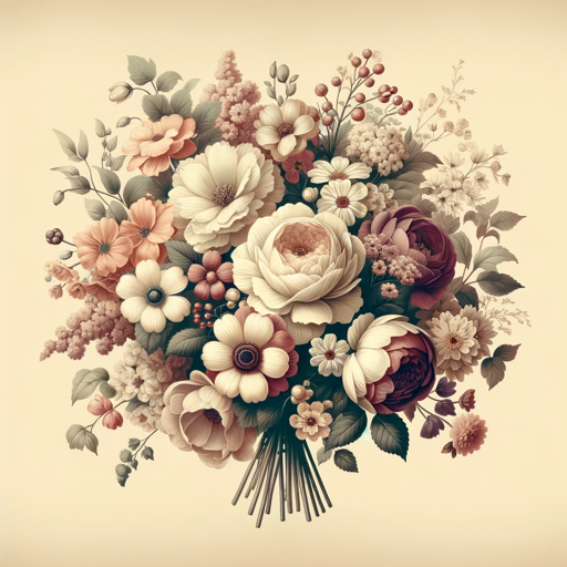 Language of flowers logo