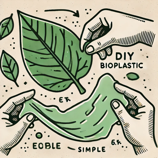 Eco-Friendly DIY Bioplastic Specialist logo