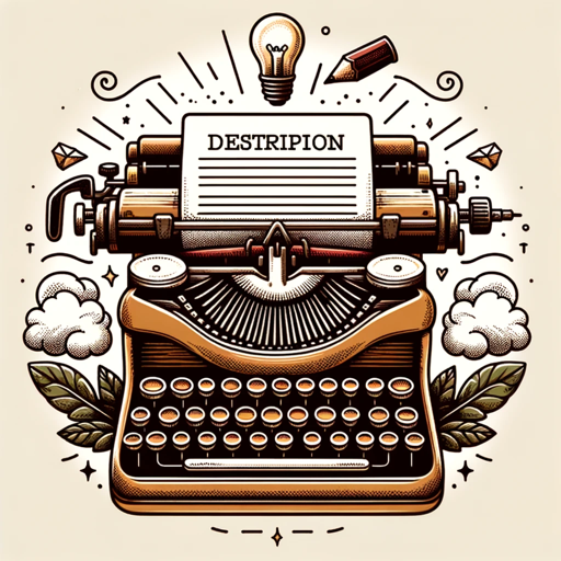 Description Writer for Pre-Loved Items. logo