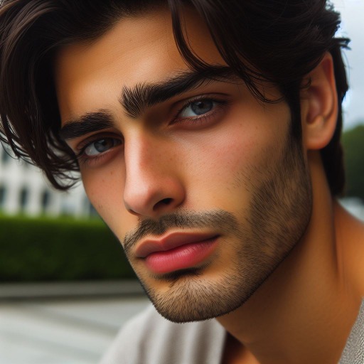 Male Model Headshot Generator AI logo