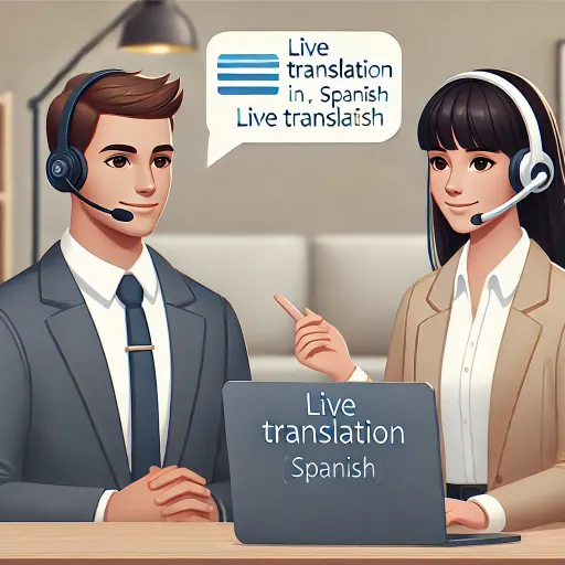 Traductor en vivo logo