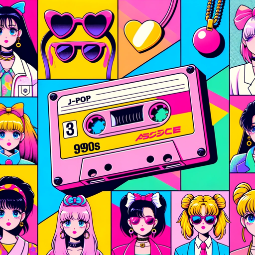 90s J-POP Lyricist logo
