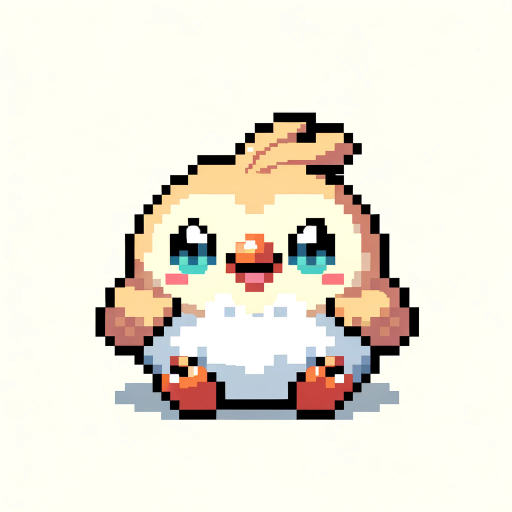 Pixel Pet Care Game logo