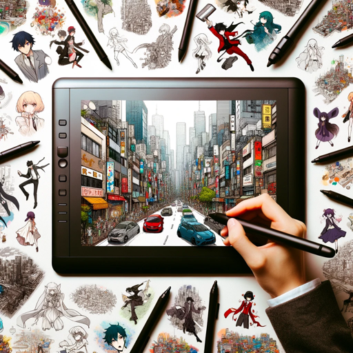 Vivid City Anime Illustrator logo