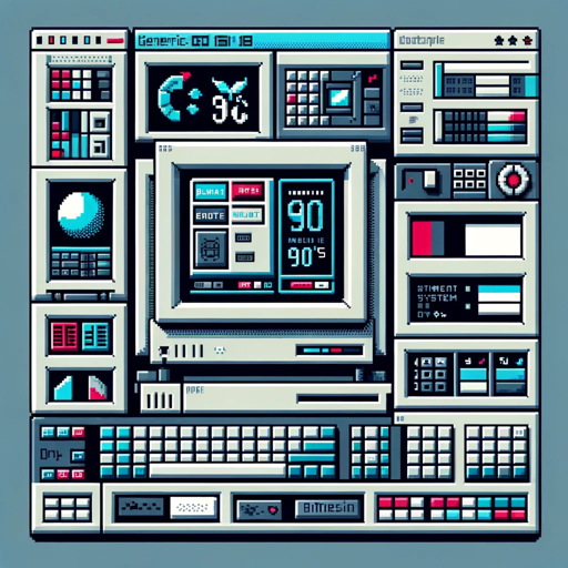 Retro Web UI Pixel Art Designer logo