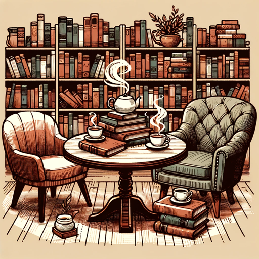 📚✨ Virtual Book Club Curator 🧐🍵 logo