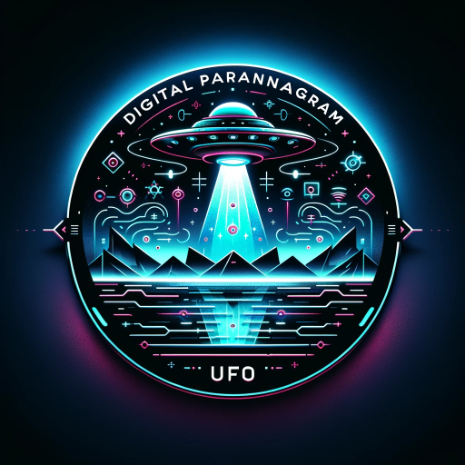 Digital Paranagram UFO logo