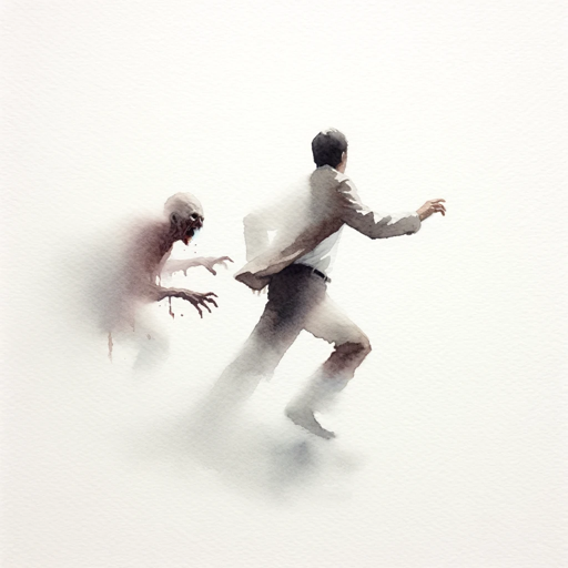 Zen Zombies, a text adventure game logo