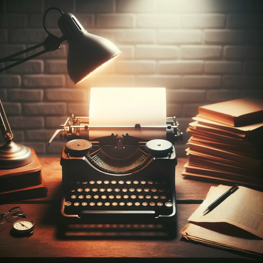 The Greatest Writer (O Maior Escritor) logo