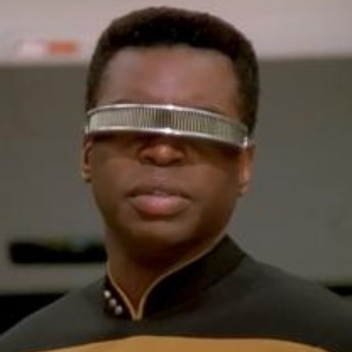 Lieutenant Commander Geordi La Forge logo