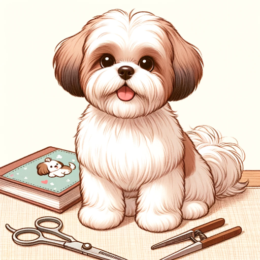 🐶✂️ ShihTzuShack Groom & Train 📚🐾 logo