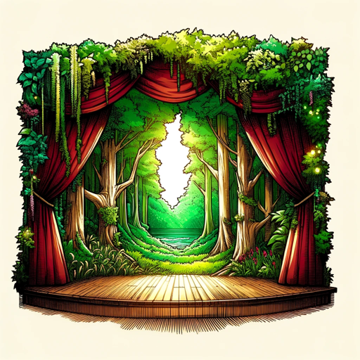 🎭✨ The Theatrical Set Crafter 🏰🖌️ logo