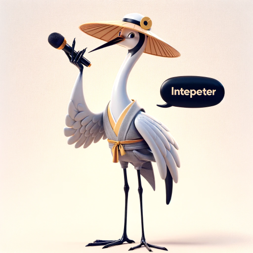 Japanese-English interpreter / 日英通訳者 logo