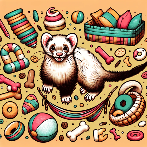 🥳🐾 FerretFiesta: Play & Health Guide logo