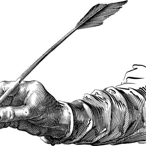 An expert in AI writing logo