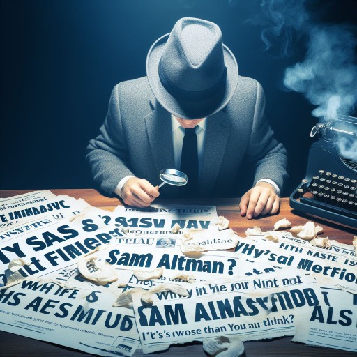 The Mystery of Why was SAlt man fired logo