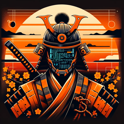 AI summary ⛩ Samurai logo