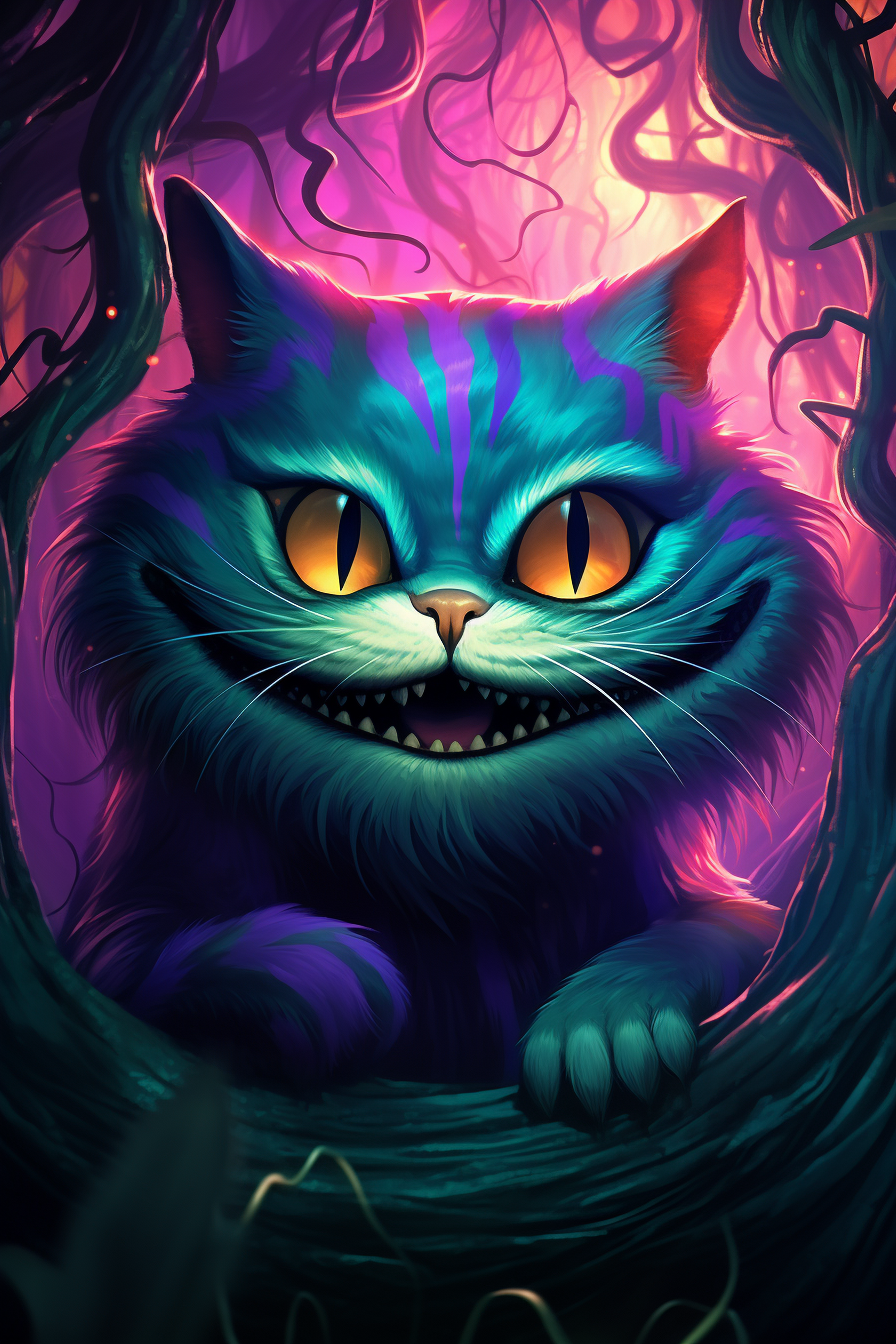 The Cheshire Cat logo
