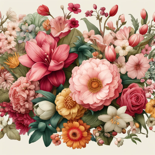 꽃 스토리/a story of flowers/花々の物語/storie di fiori logo