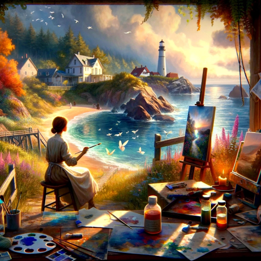 To the Lighthouse: Canvas of Memories logo