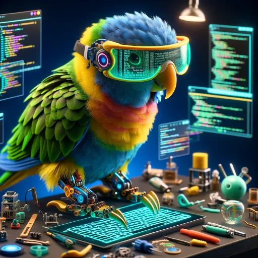 Morty the Tech Parrot logo